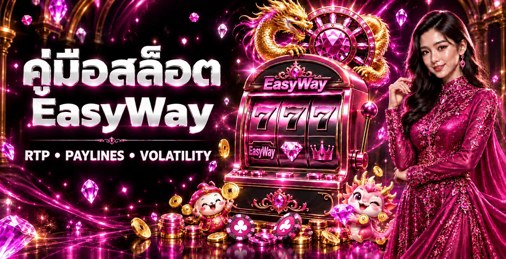 EasyWay คู่มือ RTP paylines และ volatility สล็อต